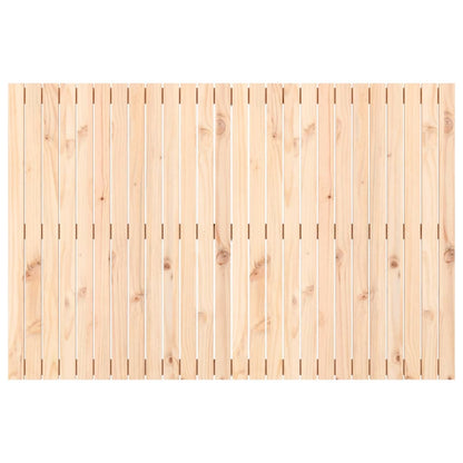 Testiera da Parete 166x3x110 cm in Legno Massello di Pino