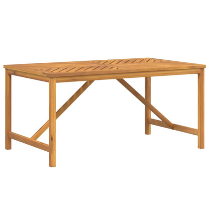 Tavolo da Pranzo da Giardino 150x90x74 cm Legno Massello Acacia