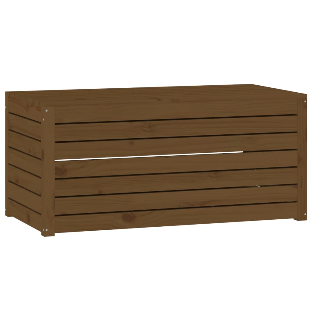 Contenitore Giardino Ambra 101x50,5x46,5 cm Legno Massello Pino