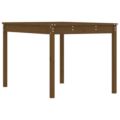 Tavolo da Giardino Ambra 121x82,5x76 cm Legno Massello di Pino
