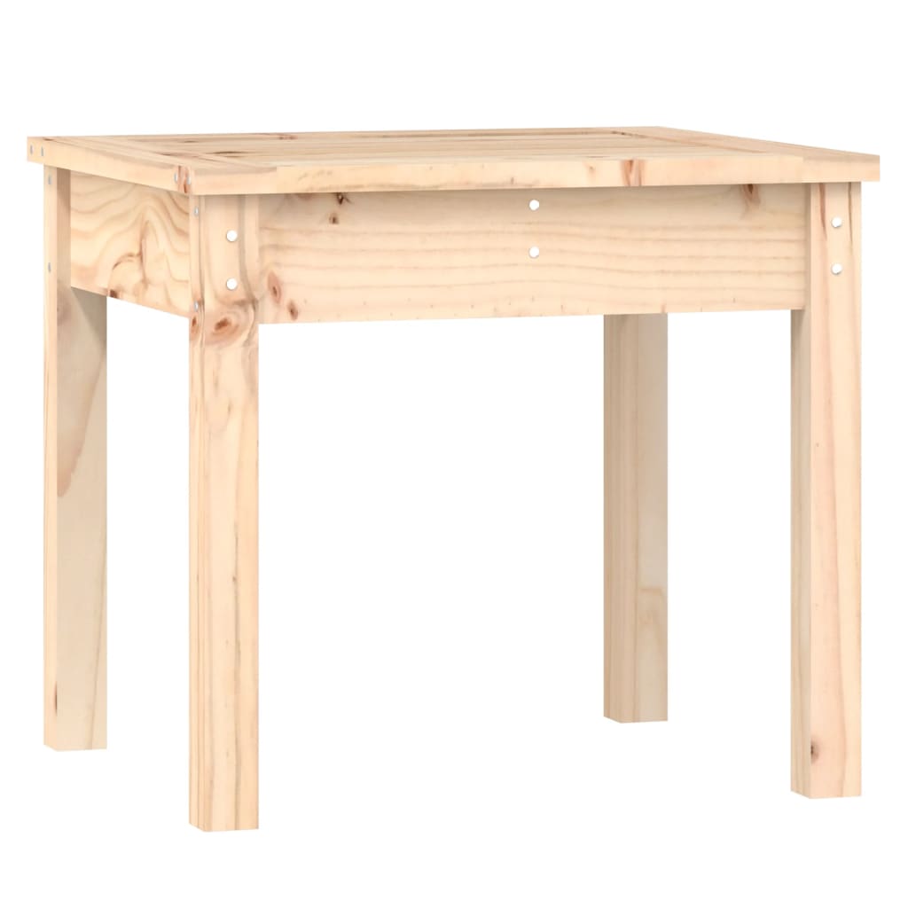 Panca da Giardino 50x44x45 cm in Legno Massello di Pino