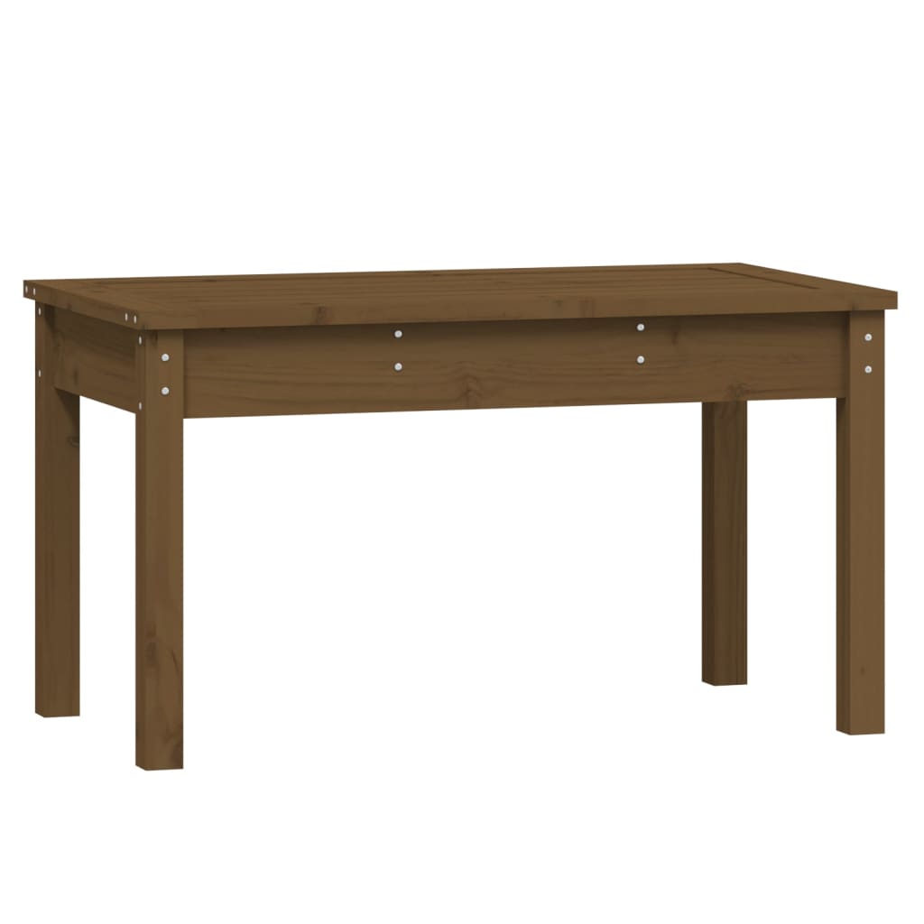 Panca da Giardino Ambra 80x44x45 cm Legno Massello di Pino