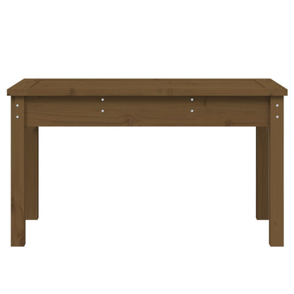 Panca da Giardino Ambra 80x44x45 cm Legno Massello di Pino