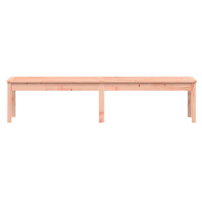 Panca da Giardino 2 Posti 203,5x44x45 cm Legno Massello Douglas