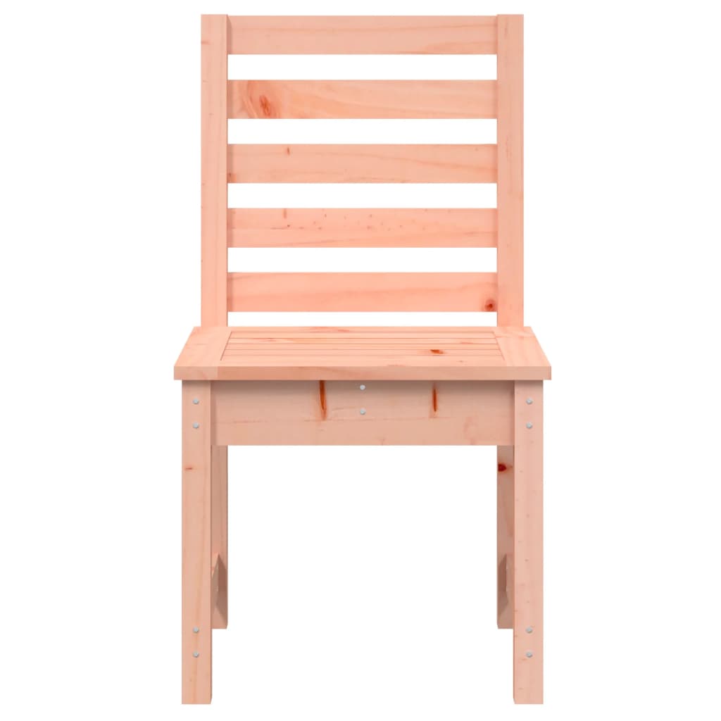 Sedie da Giardino 2pz 50x48x91,5 cm Legno Massello di Douglas