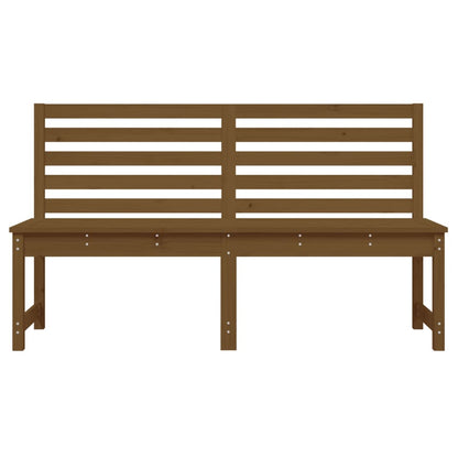 Panca da Giardino Ambra 157,5 cm in Legno Massello di Pino