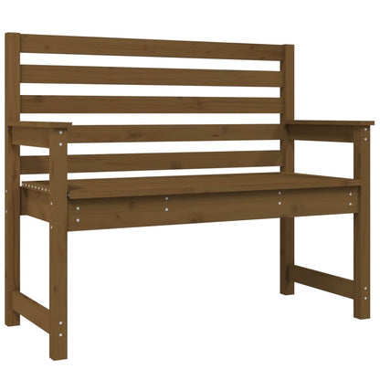 Panca da Giardino Ambra 109x48x91,5 cm Legno Massello di Pino