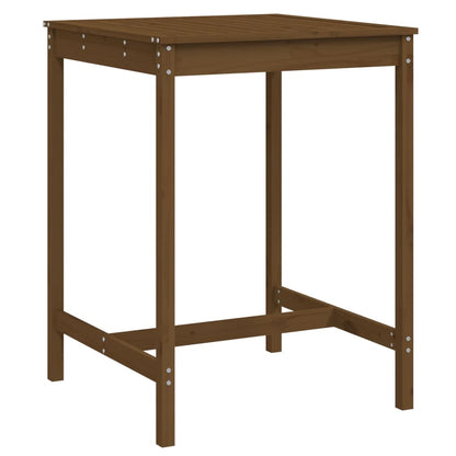 Tavolo da Giardino Ambra 82,5x82,5x110cm Legno Massello di Pino