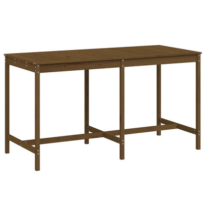 Tavolo da Giardino Ambra 203,5x90x110cm Legno Massello di Pino