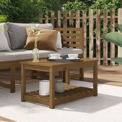 Tavolo da Giardino Ambra 82,5x50,5x45 cm Legno Massello Pino