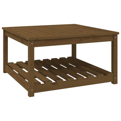 Tavolo da Giardino Ambra 82,5x82,5x45 cm Legno Massello di Pino