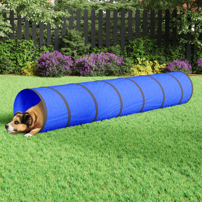 Tunnel per Cani Blu Ã˜ 50x300 cm in Poliestere