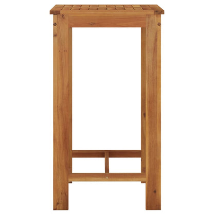 Tavolo da Bar da Giardino 60x60x105 cm Legno Massello di Acacia