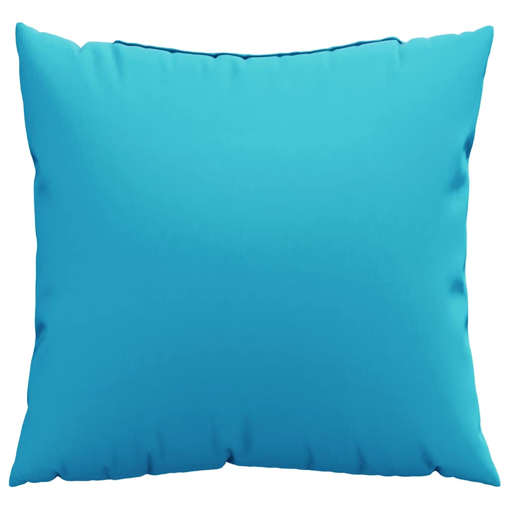 Cuscini Scatter 4 pcs Turchese 40 x 40 cm Tessuto in Poliestere