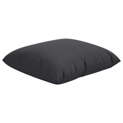 Cuscini per Divano 4 pz Neri 50x50 cm in Tessuto
