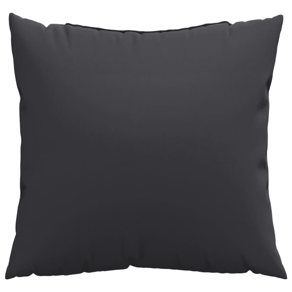 Cuscini per Divano 4 pz Neri 60x60 cm in Tessuto