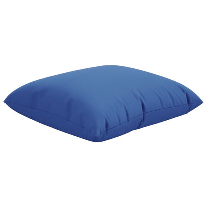 Cuscini per Divano 4 pz Blu Reale 60x60 cm in Tessuto