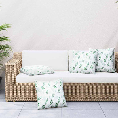 Cuscini Scatter Foglia 4 pcs Motivo Foglia 60 x 60 cm