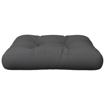 Cuscino per Pallet Grigio 50x50x12 cm in Tessuto