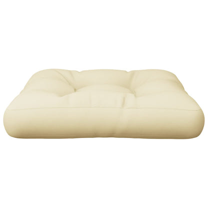 Cuscino per Divano Pallet Crema 60x60x12 cm