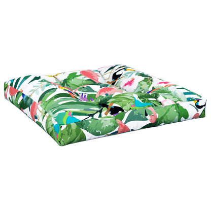 Cuscino per Pallet Multicolore 70x70x12 cm in Tessuto