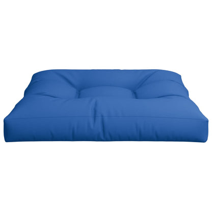 Cuscino per Pallet Blu Reale 80x80x12 cm in Tessuto