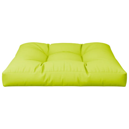 Cuscino per Divano Pallet Verde Brillante 80x80x12 cm