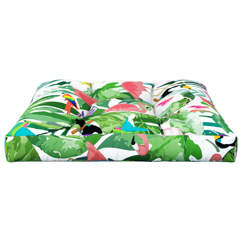 Cuscino per Pallet Multicolore 80x80x12 cm in Tessuto