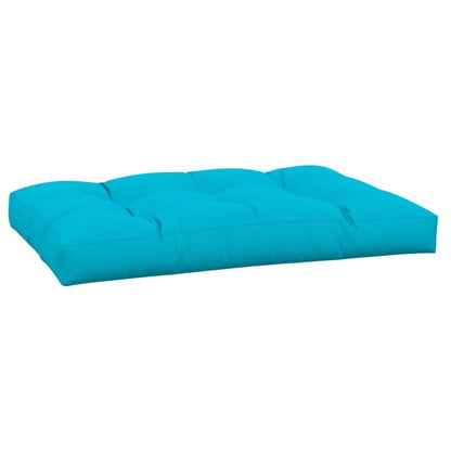Cuscino per Pallet Turchese 120x80x12 cm in Tessuto