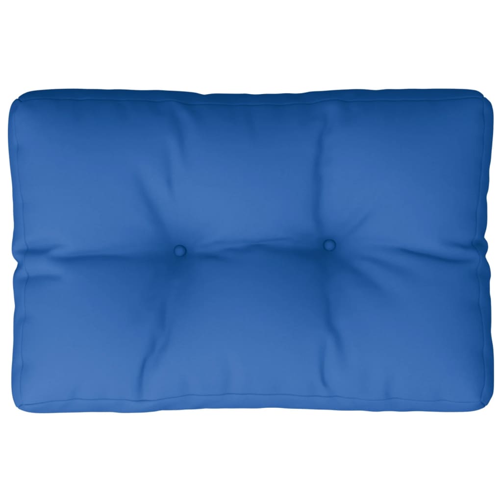 Cuscino per Pallet Blu Reale 60x40x12 cm in Tessuto