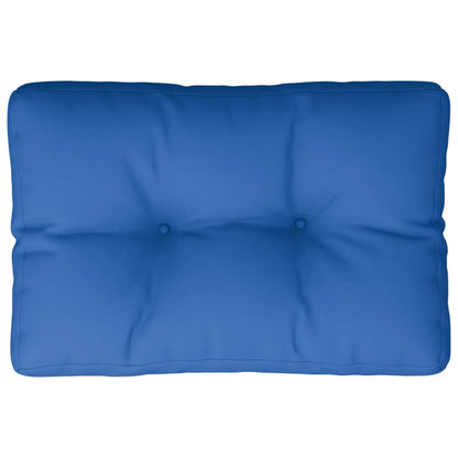 Cuscino per Pallet Blu Reale 60x40x12 cm in Tessuto