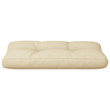 Cuscino per Pallet Beige 70x40x12 cm in Tessuto