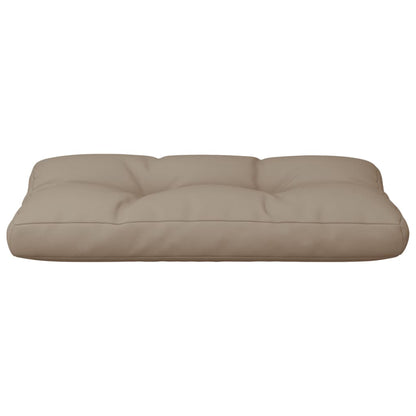 Cuscino per Pallet Tortora 80x40x12 cm in Tessuto