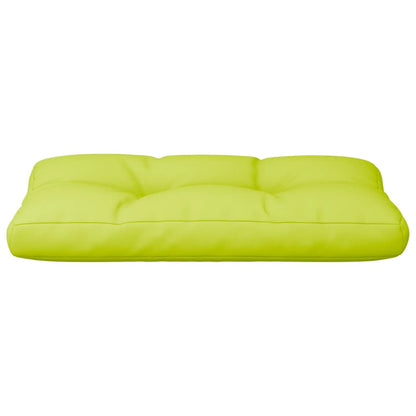 Cuscino per Pallet Verde Brillante 80x40x12 cm in Tessuto