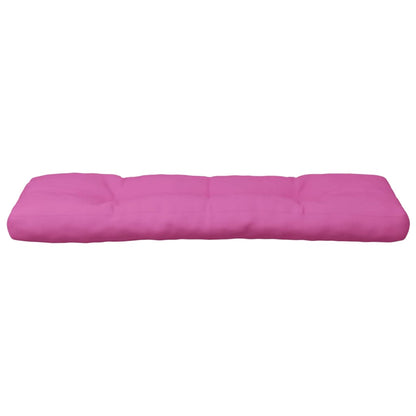 Cuscino per Pallet Rosa 120x40x12 cm in Tessuto