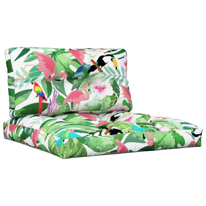 Cuscini per Pallet 2 pz Multicolori in Tessuto