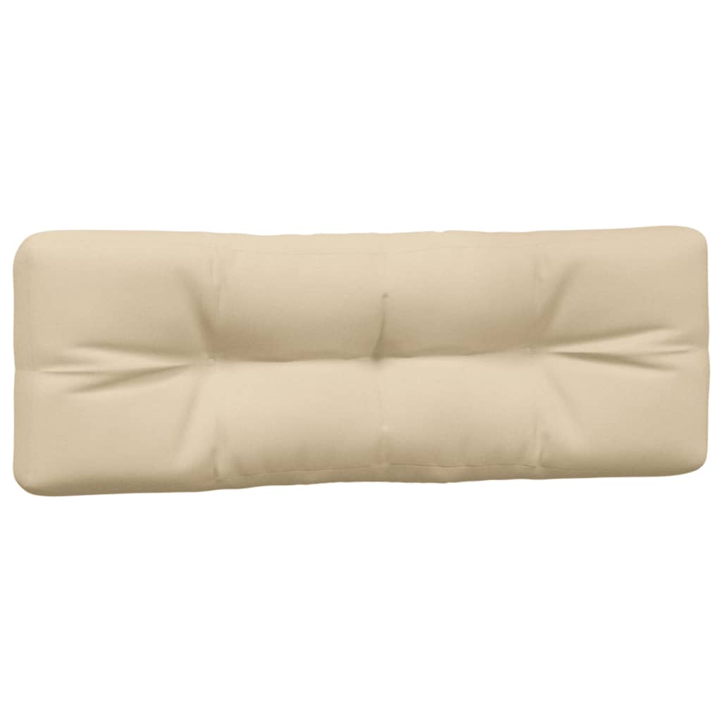 Cuscini per Pallet 5 pz Beige in Tessuto