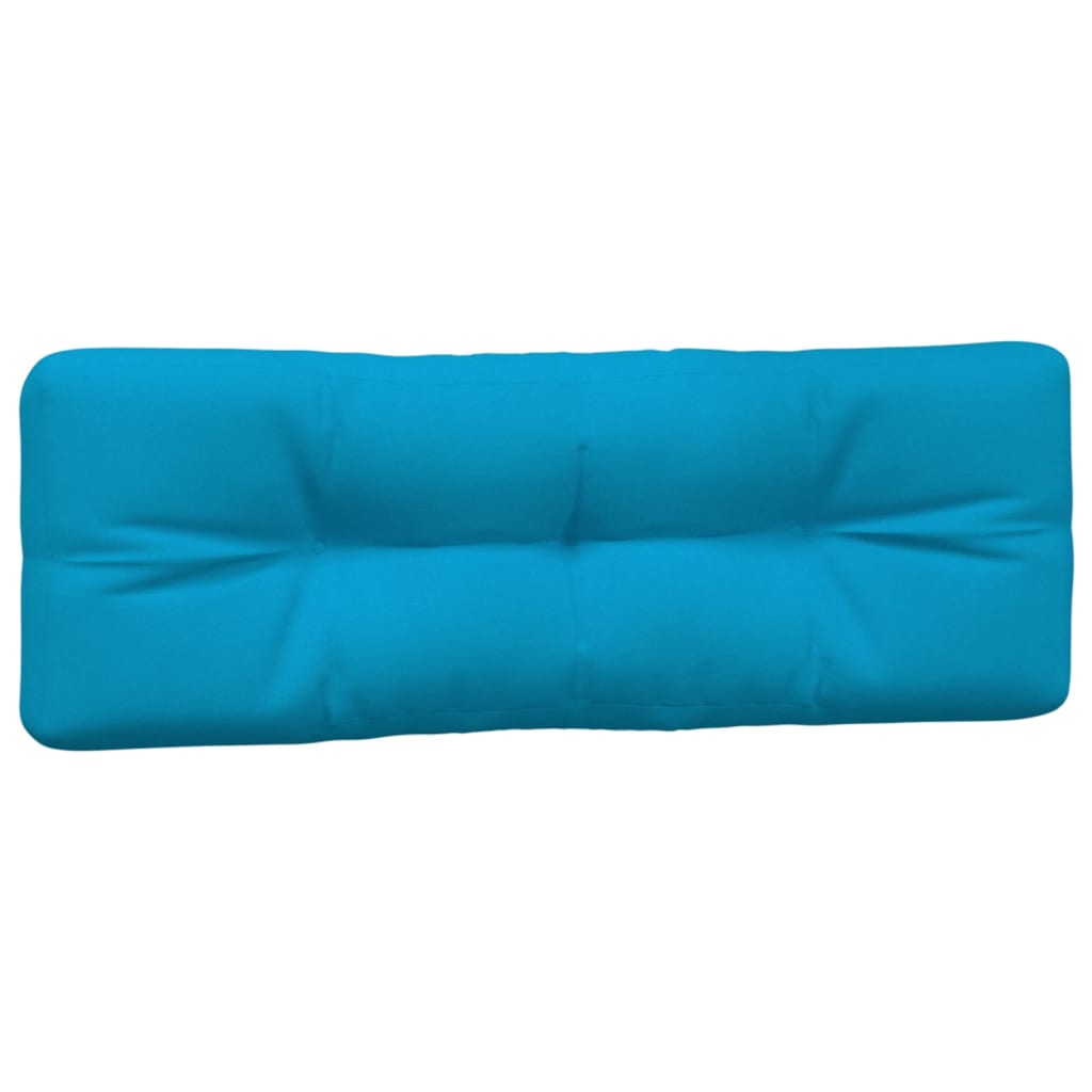 Cuscini per Pallet 5 pz Blu in Tessuto