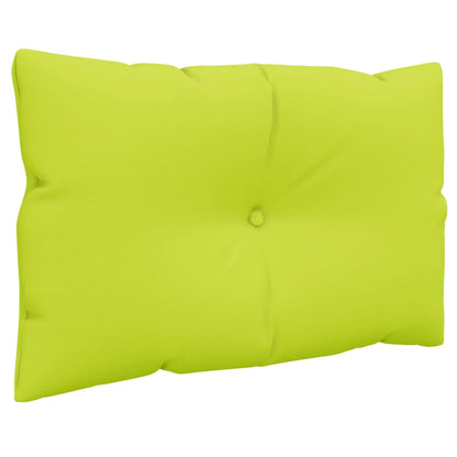 Cuscini per Divani in Pallet 2 pz Verde Intenso in Tessuto