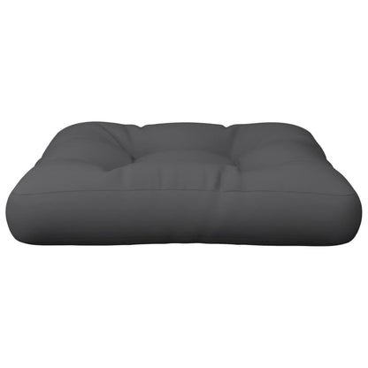Cuscino per Pallet Antracite 60x61,5x10 cm in Tessuto