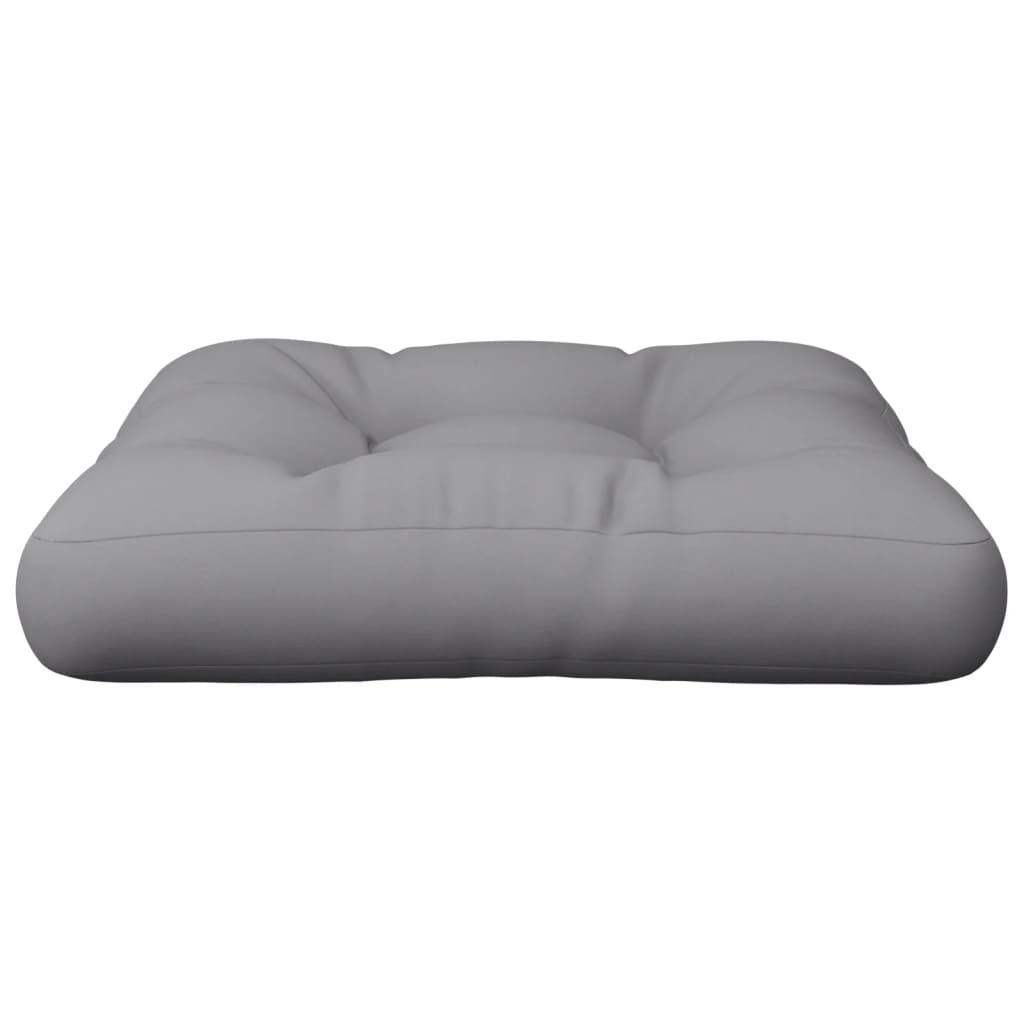 Cuscino per Pallet Grigio in Tessuto