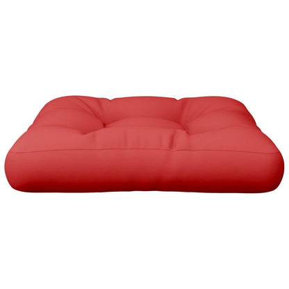 Cuscino per Pallet Rosso in Tessuto
