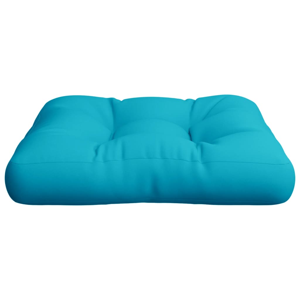 Cuscino per Pallet Turchese 58x58x10 cm in Tessuto Oxford