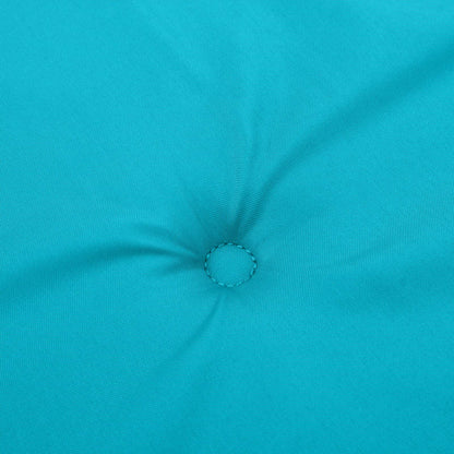 Cuscino per Panchina Turchese 120 x 50 x 3 cm Tessuto Oxford