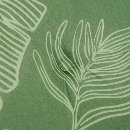 Cuscino per Panca a Foglie 150x50x4 cm in Tessuto Oxford