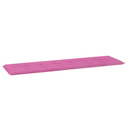 Cuscino per Panchina Rosa 150 x 50 x 3 cm Tessuto Oxford