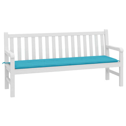 Cuscino per Panchina Turchese 150 x 50 x 3 cm Tessuto Oxford