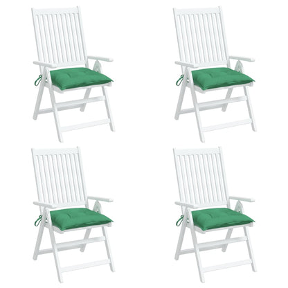 Cuscini per Pallet 4 pz Verdi 50x50x7 cm Tessuto Oxford