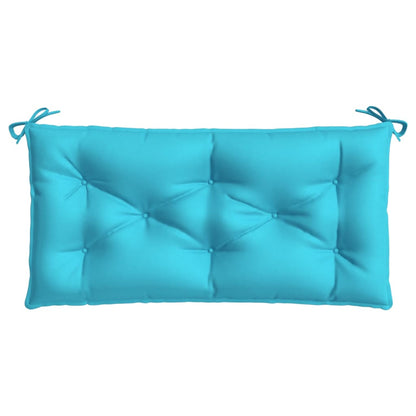 Cuscino per Panca Turchese 100x50x7 cm in Tessuto Oxford