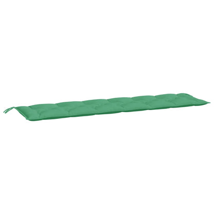 Cuscino per Panca Verde 200x50x7 cm in Tessuto Oxford
